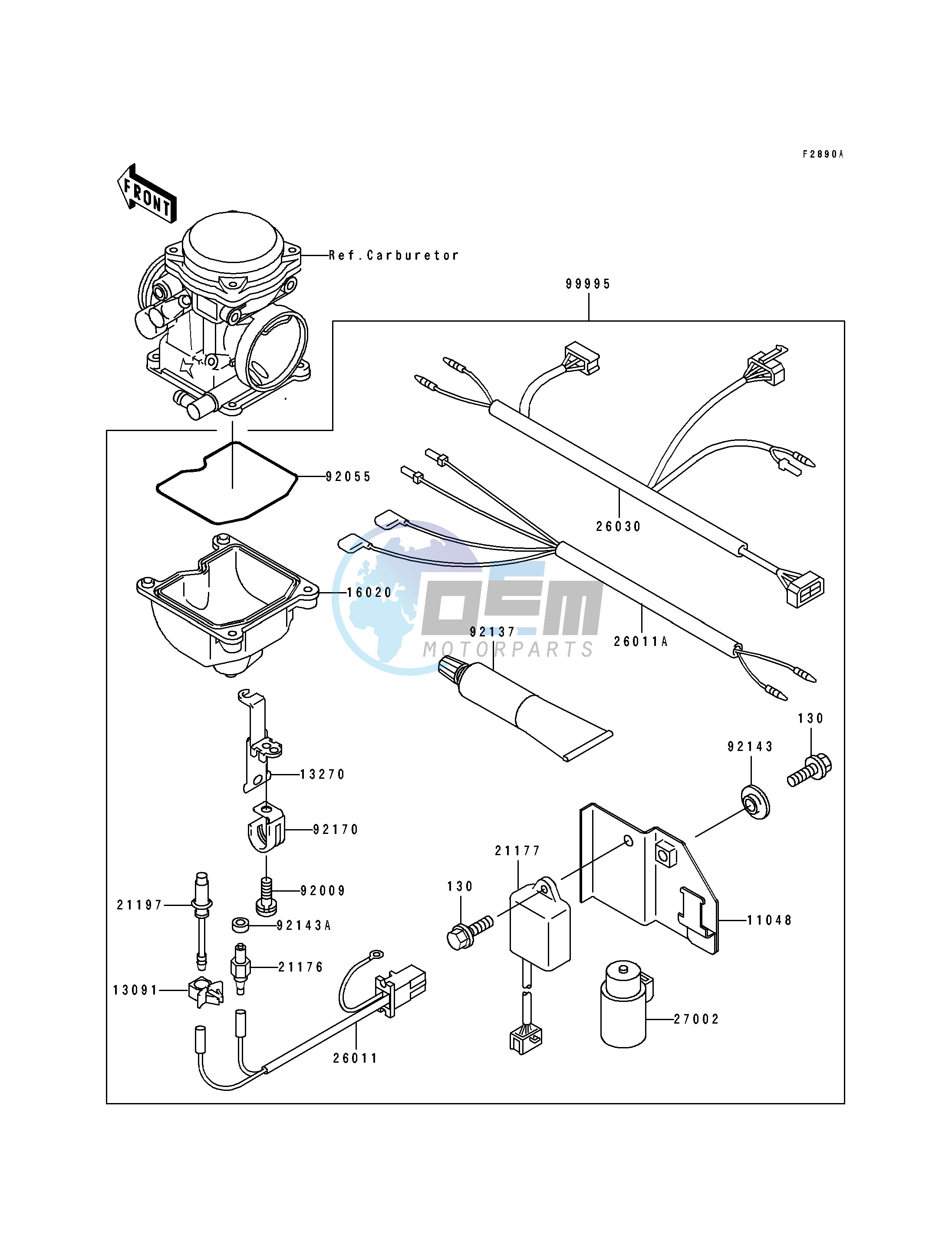 OPTIONAL PARTS-- CARBURETOR- --- KLF400-B1_B2- -