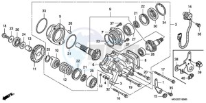 VT750CA9 Korea - (KO / ST) drawing CROSS SHAFT