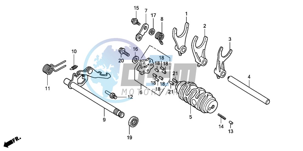 GEAR SHIFT DRUM