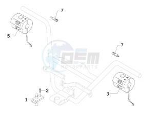 Nexus 500 e3 drawing Selectors - Switches - Buttons