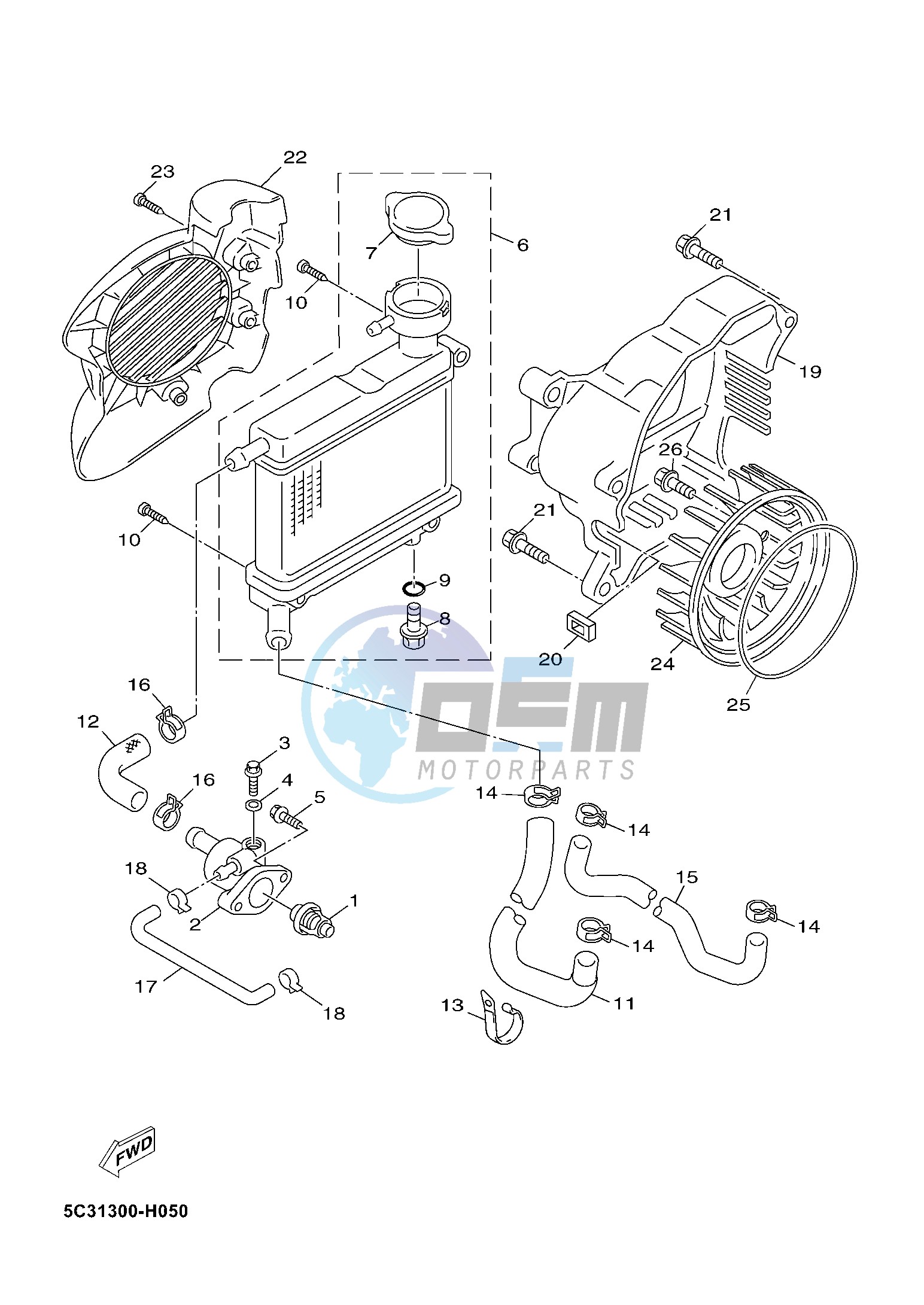 RADIATOR & HOSE