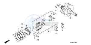 SH300A9 France - (F / ABS CMF) drawing CRANKSHAFT/PISTON