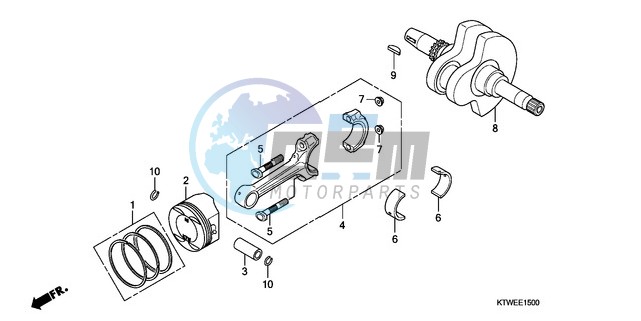 CRANKSHAFT/PISTON