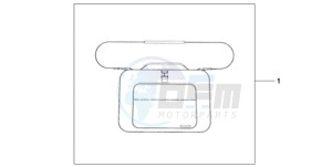 FJS400D9 SI - (SI) drawing TOP BOX INNER BAG