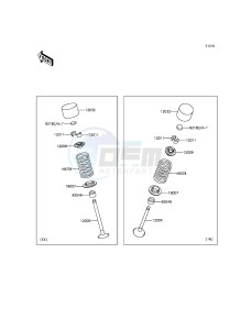 Z800 ZR800AGF FR GB XX (EU ME A(FRICA) drawing Valve(s)