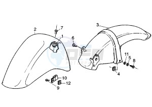 ET2 INIEZIONE 50 drawing Mudguard