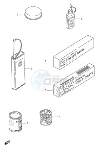 GSX-R750 (E2) drawing OPTIONAL