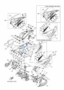 MT-10 MTN1000 (B67S) drawing COWLING 3