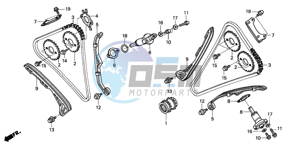 CAM CHAIN/TENSIONER