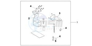 XL1000VA9 UK - (E / ABS MKH) drawing NAVI ATT.