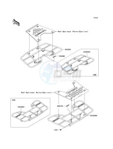 KVF 650 B [PRAIRIE 650 4X4 ADVANTAGE CLASSIC] (B1) [PRAIRIE 650 4X4 ADVANTAGE CLASSIC] drawing CARRIER-- S- -