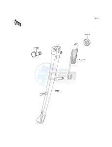 ZR 1100 C [ZRX1100] (C3-C4) drawing STAND-- S- -