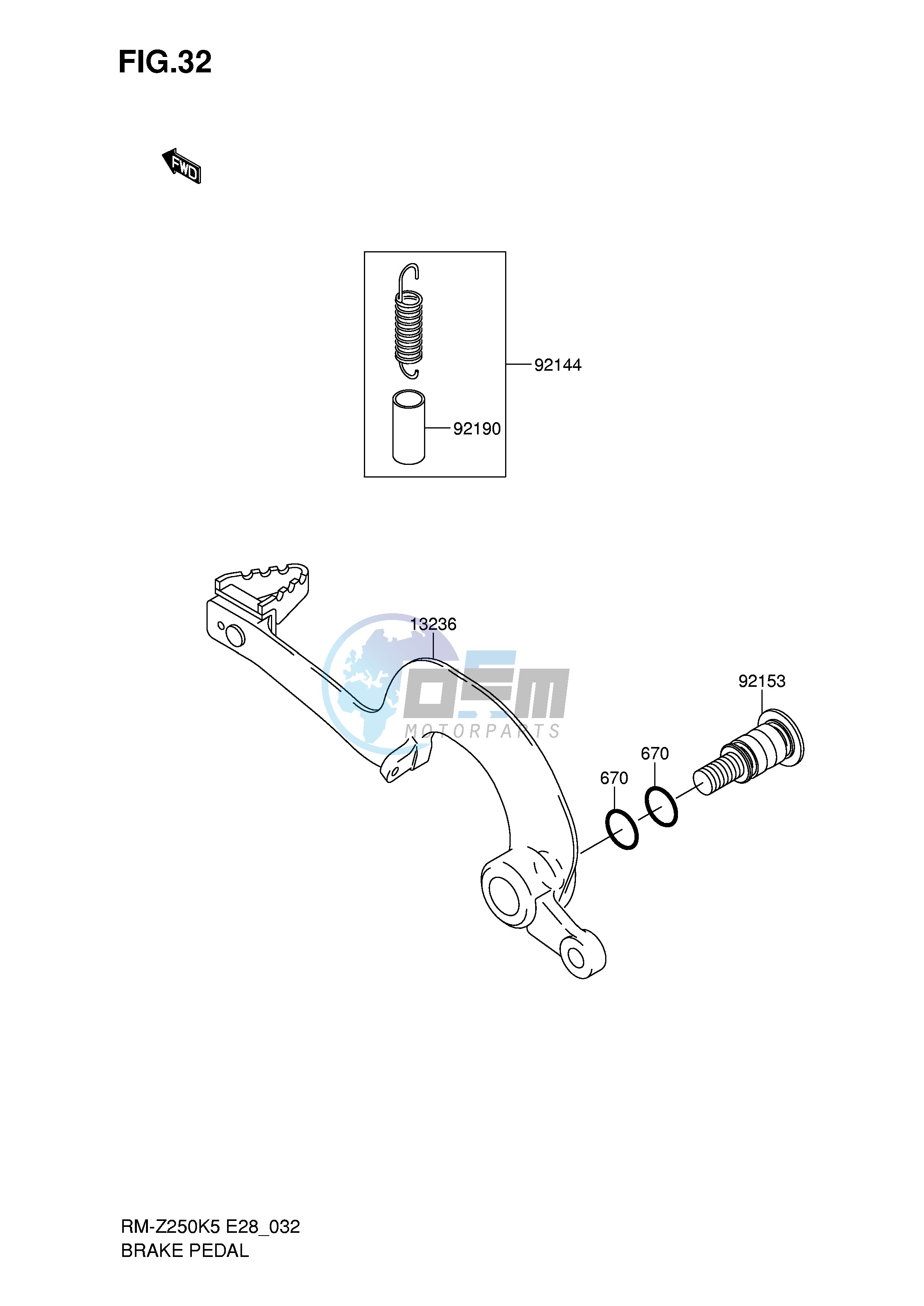 BRAKE PEDAL