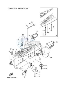 LF350TUR-2009 drawing PROPELLER-HOUSING-AND-TRANSMISSION-4