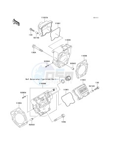 KAF 620 P [MULE 4000] (P9F-PAF) PAF drawing CYLINDER HEAD