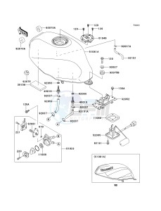 ER 500 C [ER5] (C1-C2) [ER5] drawing FUEL TANK