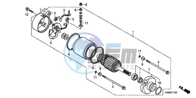 STARTING MOTOR