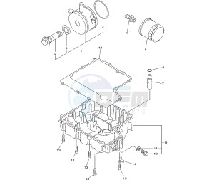 XJ6-NA ABS 600 drawing OIL CLEANER