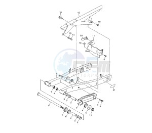 XJ6-F DIVERSION 600 drawing REAR ARM