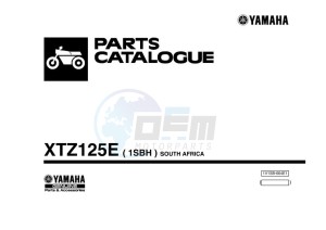 XTZ125E (1SBH) drawing Infopage-1