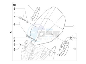 Nexus 300 ie e3 drawing Windshield