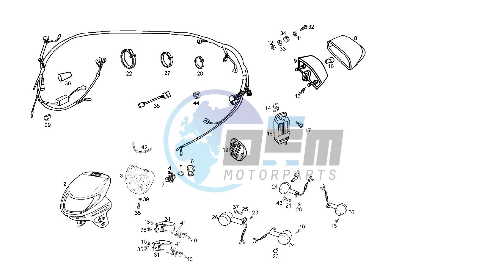 WIRING HARNESS MY07