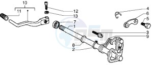 Zulu 50 drawing Gear selector