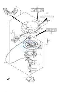 df 2.5 drawing Recoil Starter