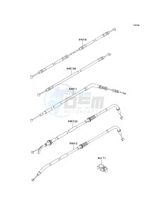 ZR 750 L [Z750 AU] (L7F-L8F) L7F drawing CABLES