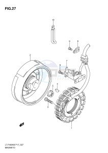 LT-F400 (P17) drawing MAGNETO (MODEL K8 K9)