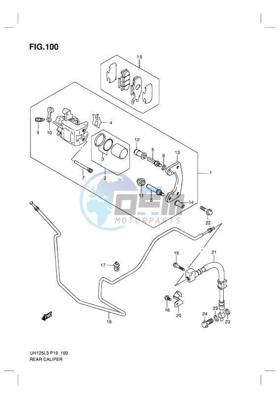 REAR CALIPER