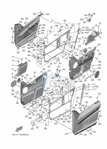 YXF1000EWS YX10FPSM (B4J2) drawing SIDE COVER