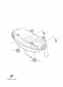 GPD125-A NMAX 125 (BV3C) drawing HEADLIGHT