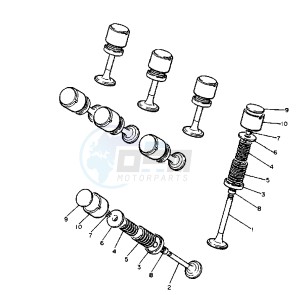 XJ S DIVERSION 600 drawing VALVE