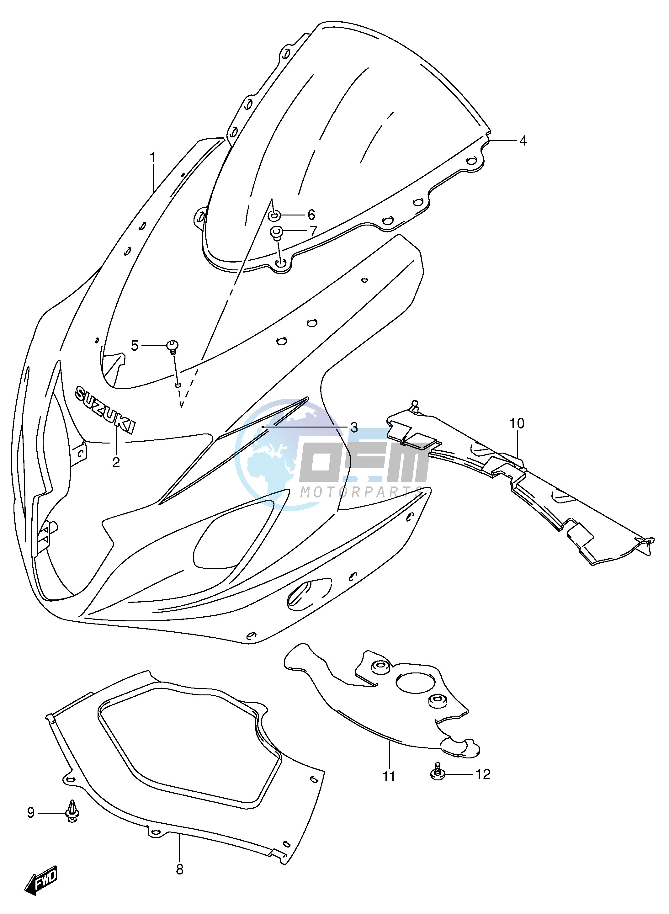 COWLING BODY (MODEL K4)