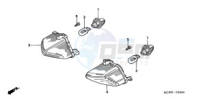 VFR8009 Australia - (U / MME) drawing WINKER