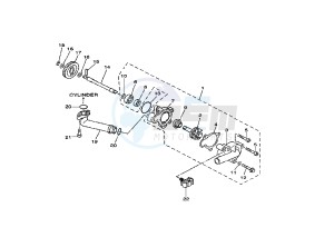 VP VERSITY 300 drawing WATER PUMP