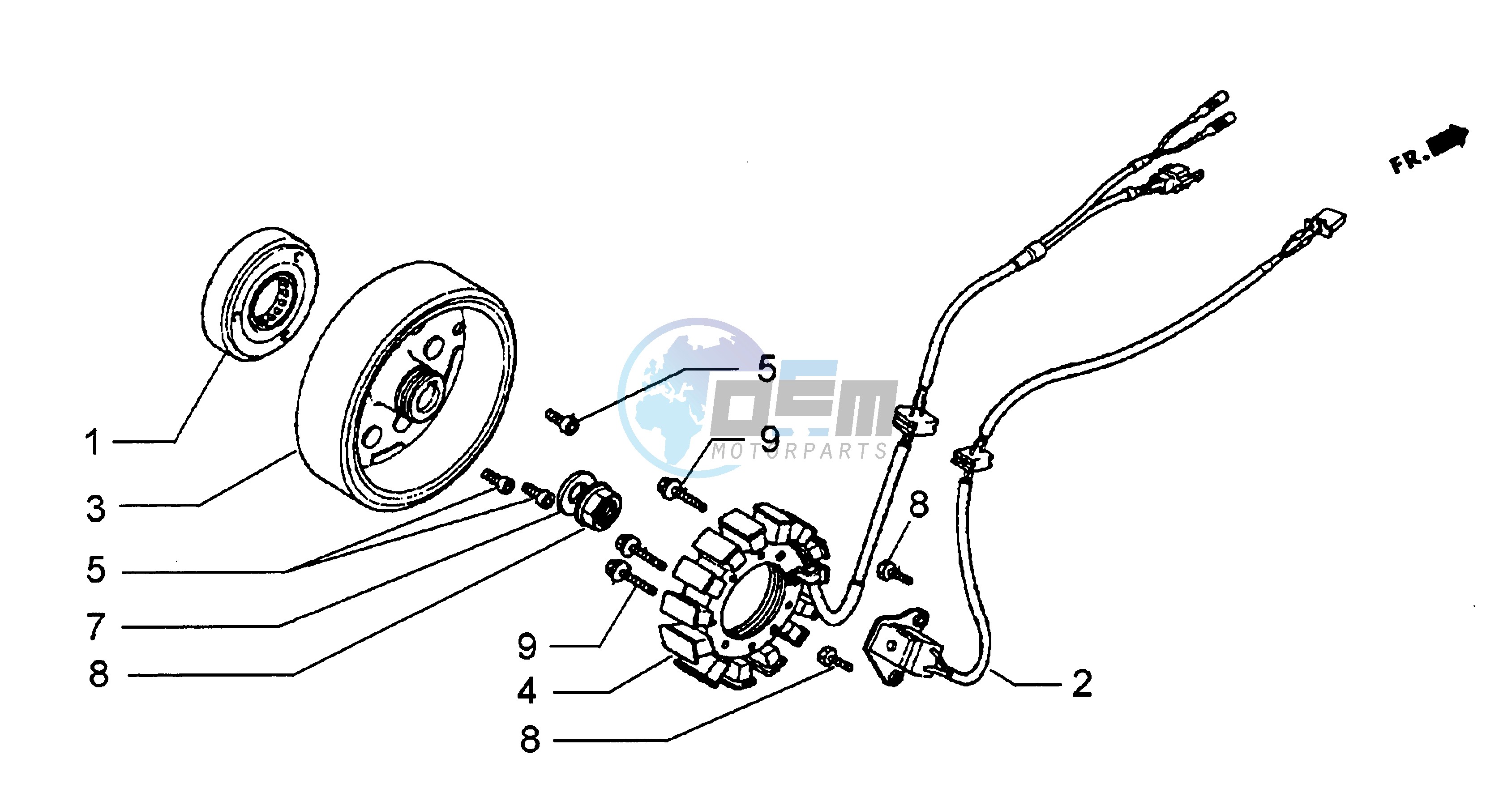 Cdi magneto assy