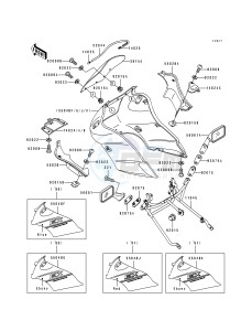 EX 500 A [EX500] (A4-A7) [EX500] drawing COWLING -- EX500-A4_A5- -