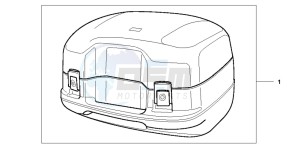 FES250 FORESIGHT drawing 35L TOP BOX