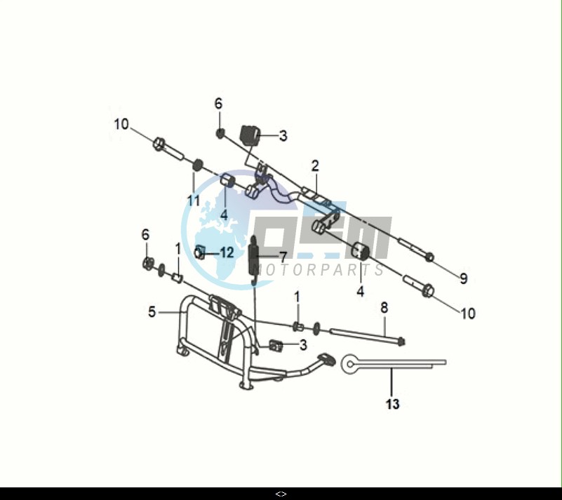 MAIN STAND -ENGINE MOUNT