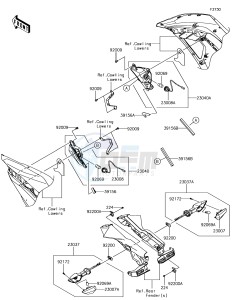 NINJA 650 EX650KHF XX (EU ME A(FRICA) drawing Turn Signals