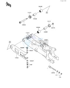 KXT 250 A [TECATE] (A2) [TECATE] drawing SWING ARM -- 85 A2- -