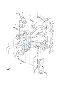 DF 140 drawing Intake Manifold