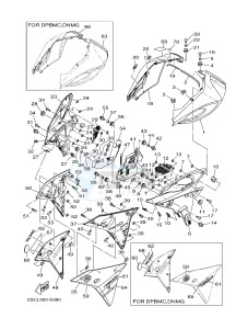 MT-09 TRACER MT09TRA TRACER 900 (2SCT) drawing COWLING