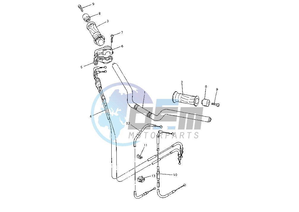 STEERING HANDLE -CABLE