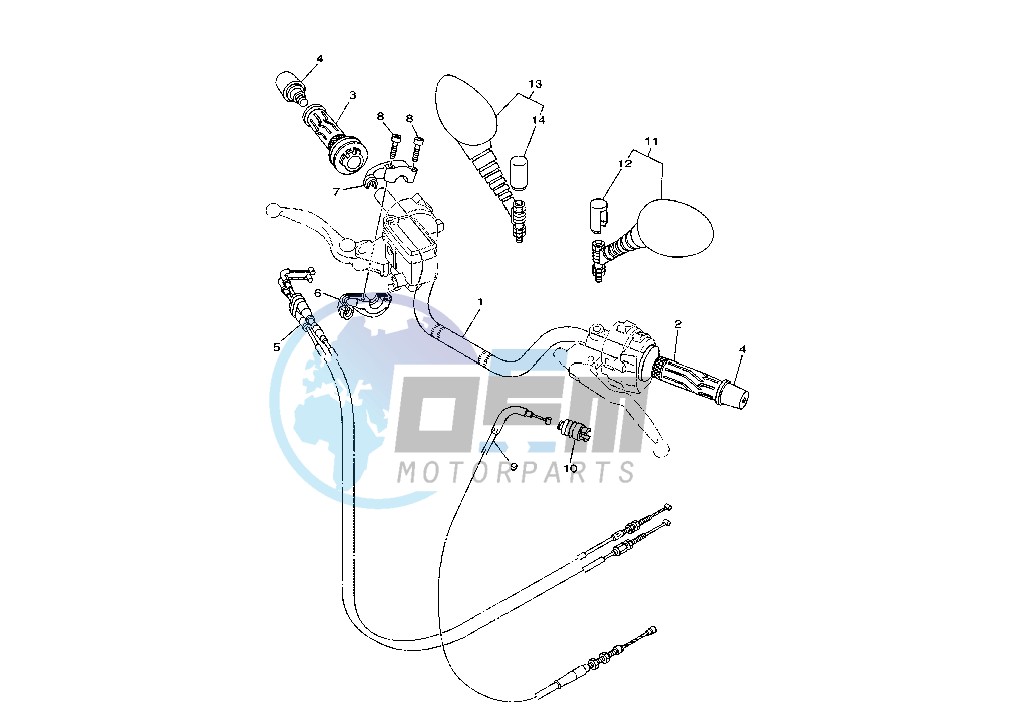 STEERING HANDLE- CABLE