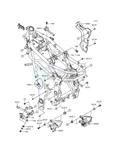 Z250SL BR250EFF XX (EU ME A(FRICA) drawing Frame Fittings