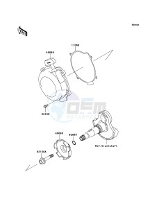 KVF360 4x4 KVF360A9F EU GB drawing Recoil Starter(VF360AE607661-)