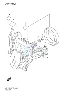 GSX-R1000R EU drawing HEADLAMP